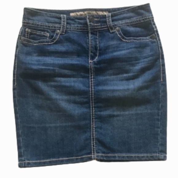 Nine West Vintage America Jeans Women Skirt - Picture 1 of 8